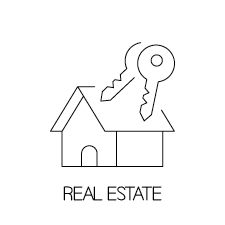 REAL ESTATE Icon rev